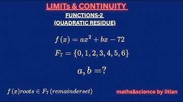 CALCULUS | Wat is de BESTE manier om polynoomfuncties en kwadratische residuen onder de knie te k...