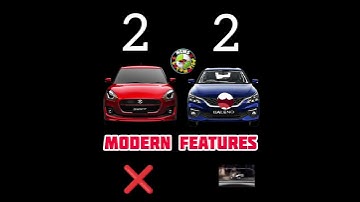 Swift Vs Baleno Comparison #shorts