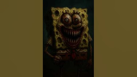 Horror version of the SpongeBob characters