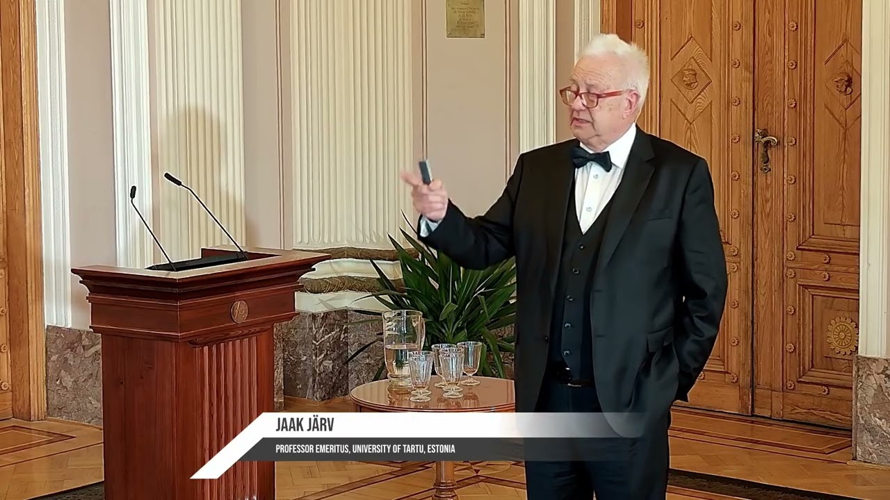 Jaak Järv - Professor Emeritus, University of Tartu, Estonia