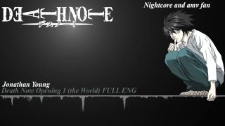 Nightcore Death Note FULL ENG OP