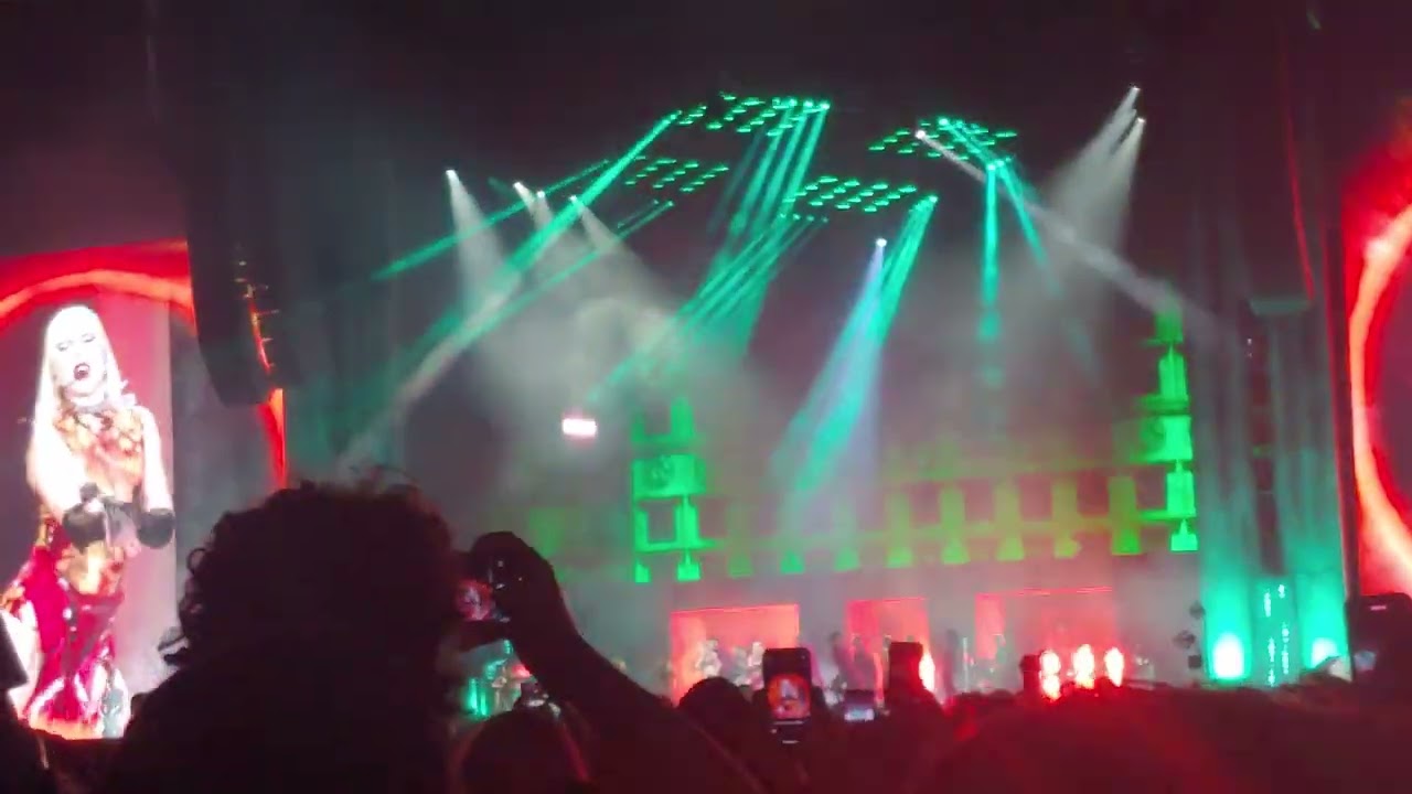 chromatica ball ACT 1(intro chromatica 1)alice + replay + monster live lady gaga Los Angeles 9/10/22