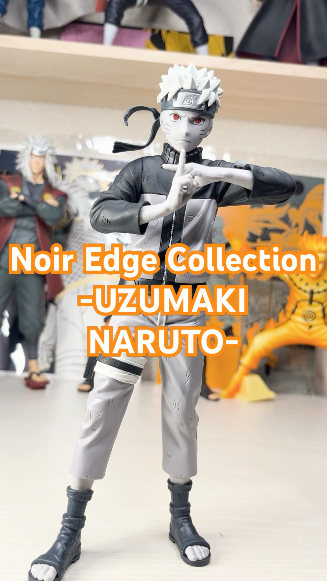 NARUTO Shippuden Noir Edge Collection-UZUMAKI NARUTO- figure