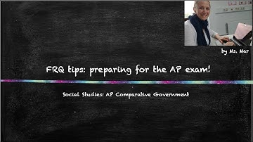 Free Response Questions (FRQ) tips