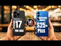 iPhone 17 Pro Max Vs Samsung Galaxy S25+