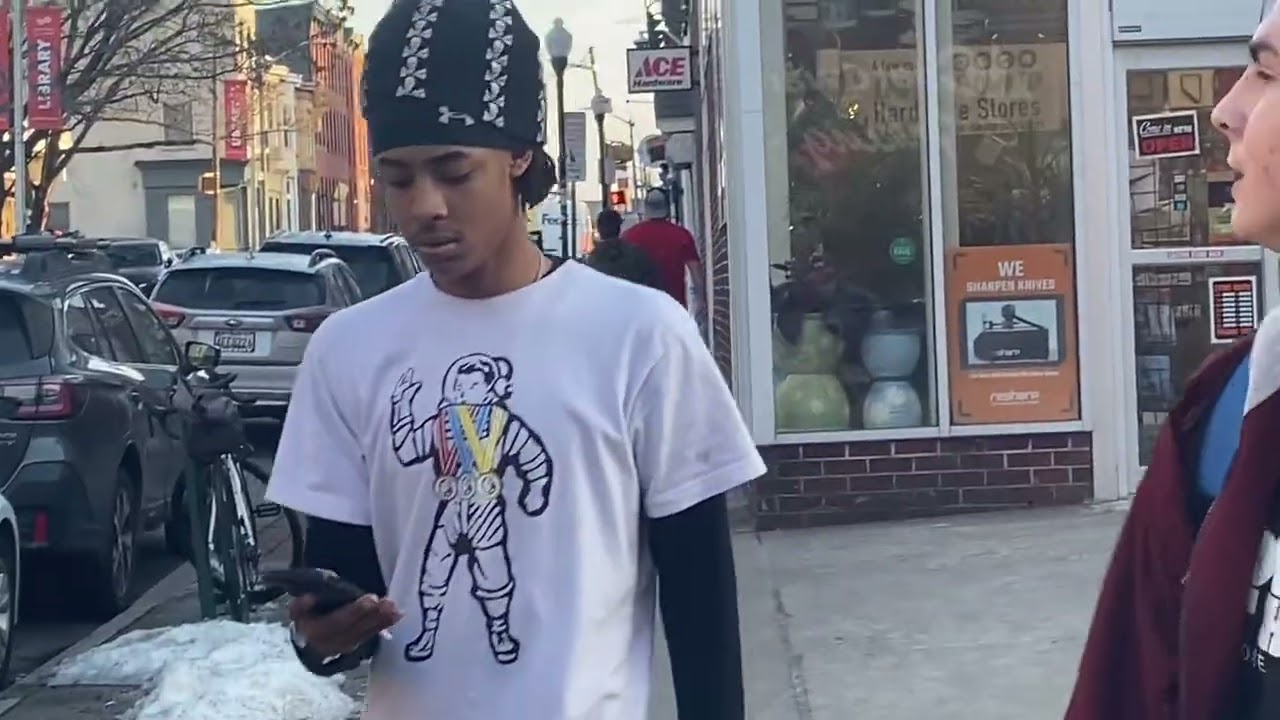 We said something…He tried to fight us.