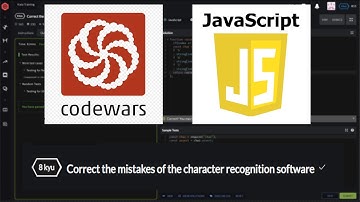 [ 8 kuy ]  Correct the mistakes of the character recognition software .    codeWars / JavaScript .