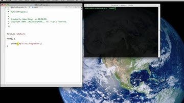 Part 4 Your first program