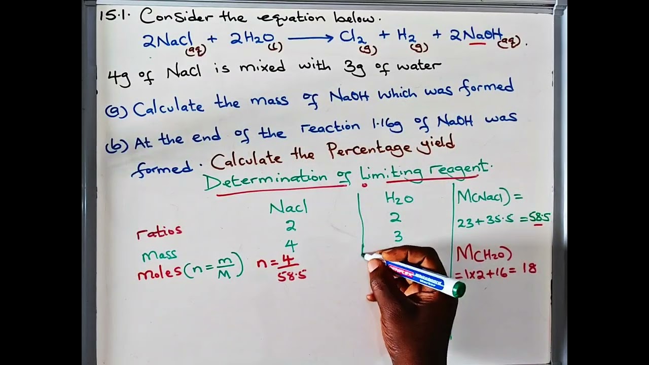 PERCENTAGE YIELD: Grade 10 