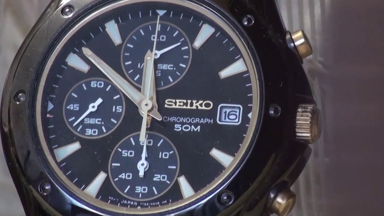 Seiko SND641 (7T92-0GR0) Timelapse / Clocks and Watches Channel - YouTube