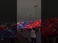👀🏟️😳La afición de FAS lo solucionó con un show de luces. 🐅🔴🔵 🏆2️⃣0️⃣