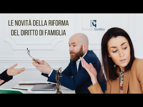 Le novità della riforma del diritto di famiglia