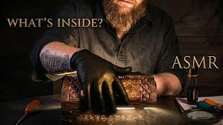 ASMR | What’s Inside The Mysterious Wooden Chest?
