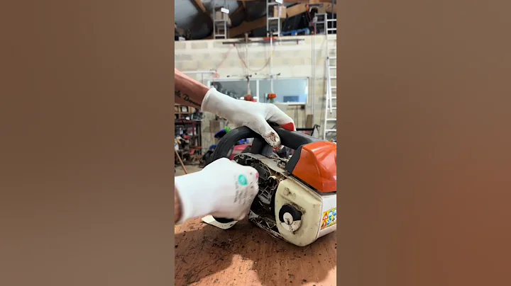 STIHL MS 201 T  replace IGNITION COIL #chainsaw #repair #ms201t #ignition #stihl