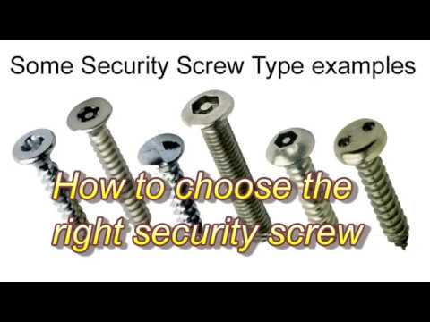 Why Do Bathroom Stalls Use Security Screws?