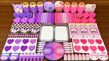 Slime Mixing Random Things Into Glossy Slime For Relaxing ASMR #1120