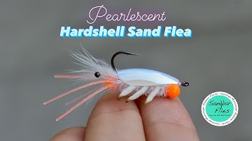 Fly Tying the Pearlescent Hardshell Sand Flea Mole Crab from Sandbar Flies