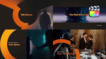 Cinematic Lineup Modular Template for Final Cut Pro — MotionVFX
