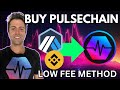 How to buy pulsechain with cheaper fees using arbitrum and binance bsc alternate bridge