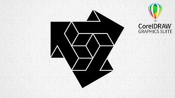 Arrows logo | Learn logo design | Corel DRAW tutorials | 003