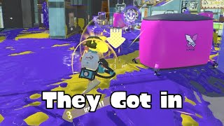 "Make sure no one gets in..."