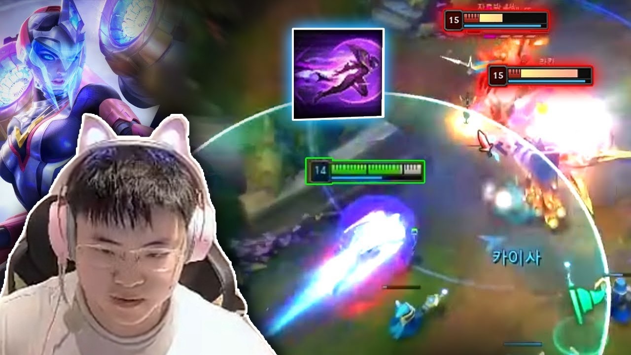 Uzi : His Kai'sa is FEARLESS SAVAGE, Go Straight in Enemies Team - Engsub