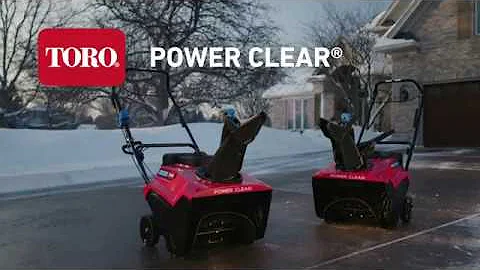 Toro Power ClearⓇ Snow Blowers