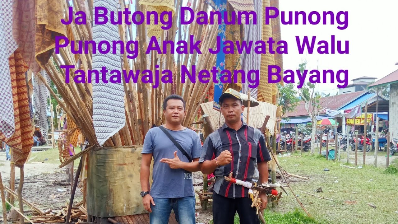 karungut Deder Tandak timang Dayak hiburan Tiwah Masal Kampuri #3