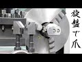 【加工動画71 part1/2】旋盤で爪/How to make puller jaw tip on a lathe.