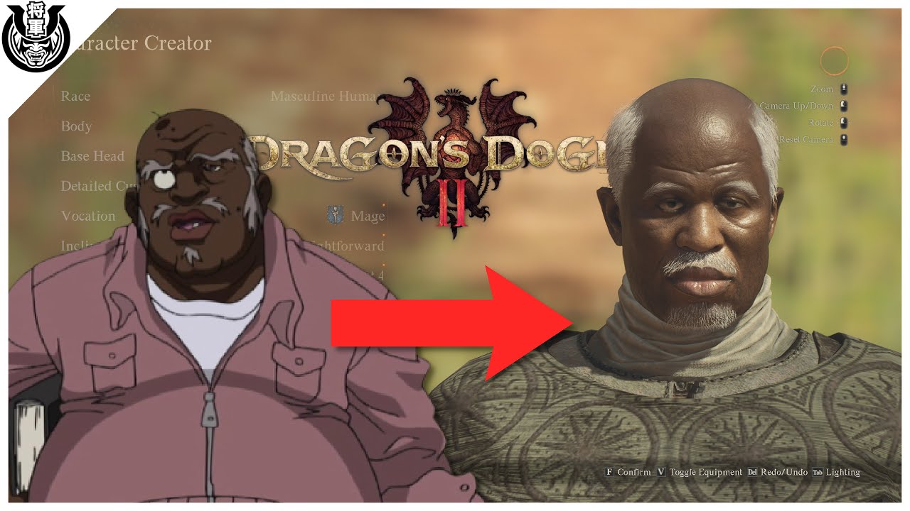 Uncle Ruckus Dbz I Make Uncle Ruckus in Dragon’s Dogma II .... - YouTube