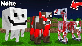 Testando Mobs assustadores do Minecraft que são realmente reais O FILME