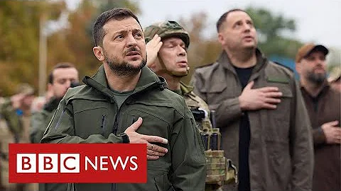 President Zelensky visits frontline as Ukraine reclaims more territory - BBC News - DayDayNews