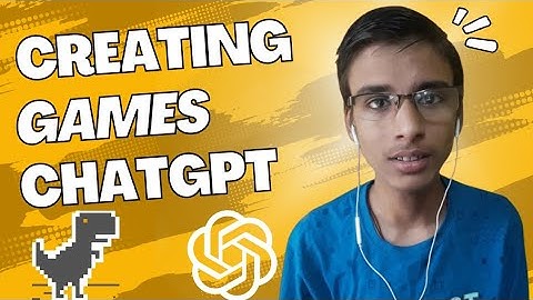 I Made a Game using Chatgpt || More Advanced than Chrome Dino Game
