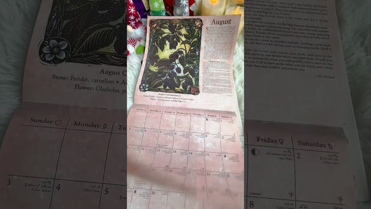 Discover the 2025 witch planner calendar on sale! 