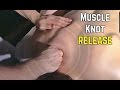 What Releasing A Knot Looks Like! Massage Techniques