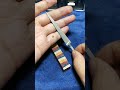 Amazing small knife design , knife maker #shorts