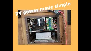 Inside a RV fuse box