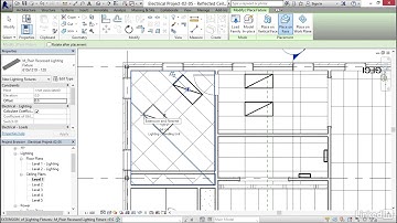 Revit tutorials Electrical | 03 05 Adding lighting fixtures