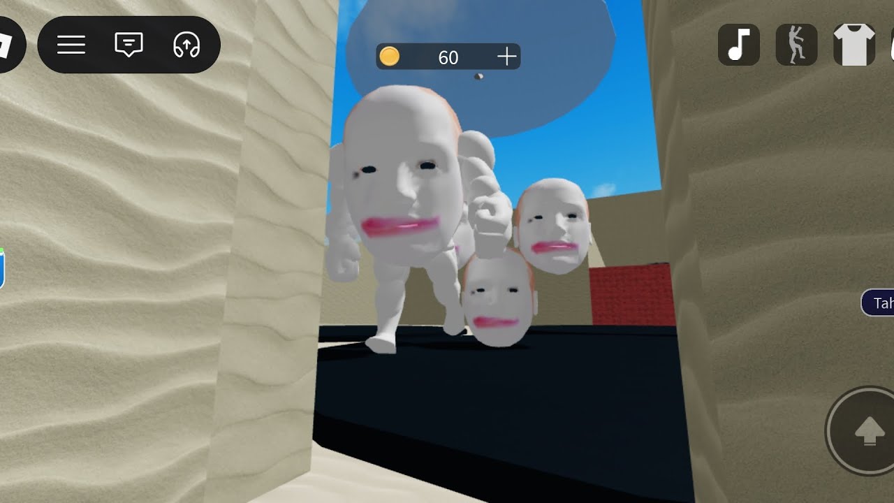 Melarikan Diri dari Anomali Bermuka Pria Misterius || Roblox Indonesia