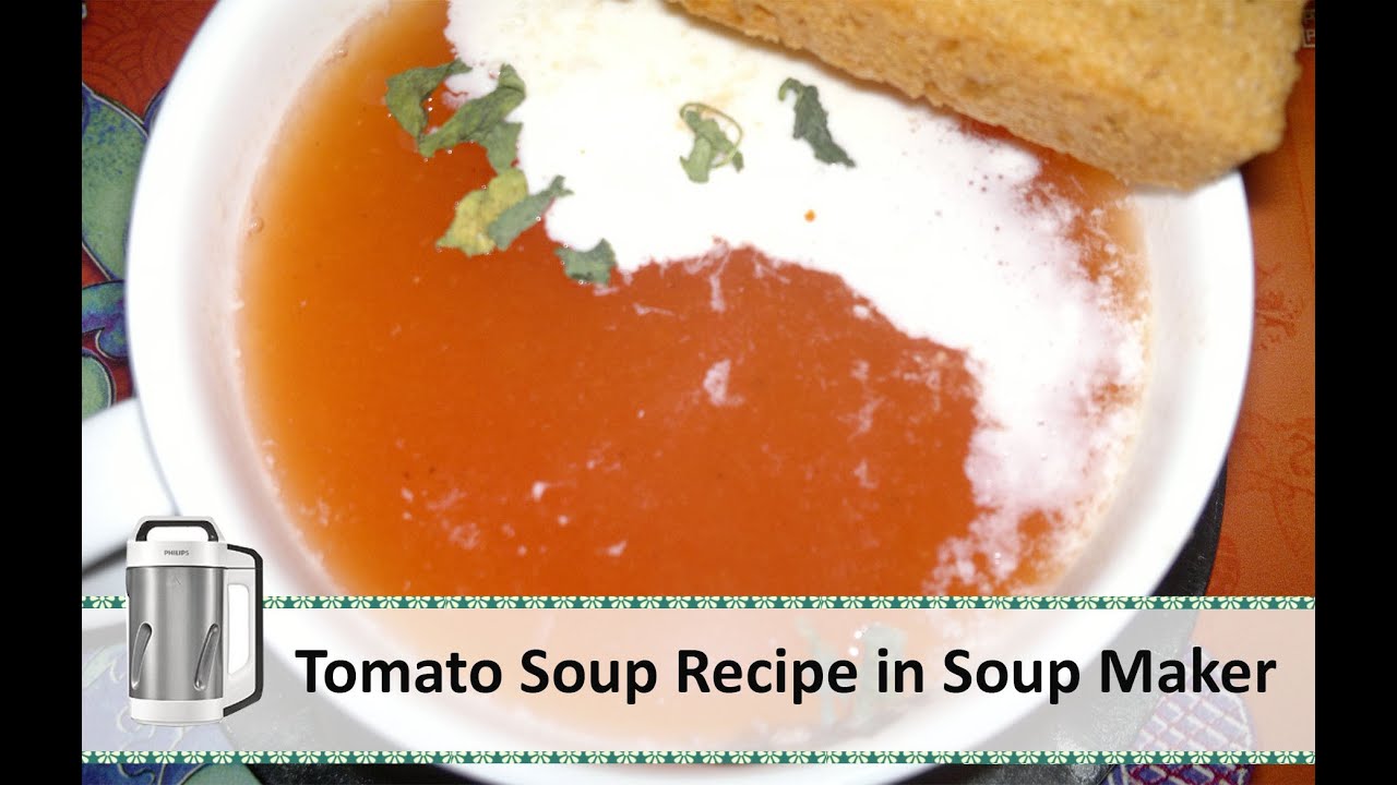 Tomato Soup Recipe | Soup Maker Recipe by Healthy Kadai
