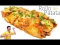 ROLLO DE PATATA GRATINADO🥔🧀🍕 (Con CARNE y QUESO) INCREIBLE torta de papa🥔🧀🍕