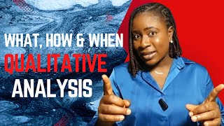 What is Qualitative Data Analysis: Meaning, Importance & Key Outcomes #qualitativeresearch #research