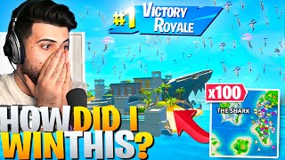 I Told 100 Streamsnipers To Drop PRISON and WON! (CRAZY)  Fortnite Battle Royale