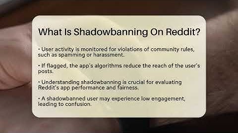 What Is Shadowbanning On Reddit? - Be App Savvy