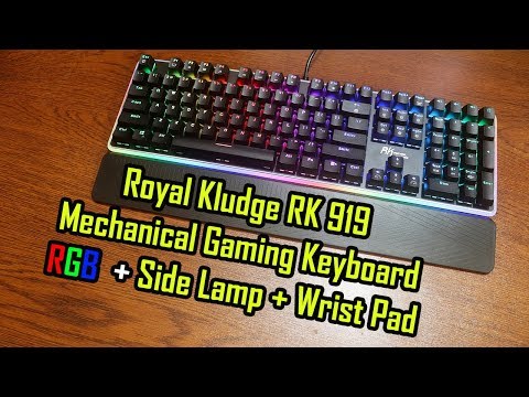 Budget Mechanical Keyboard Royal Kludge RK 919 Mechanical RGB Gaming Keyboard Review!