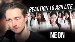 DANCER REACTS to A2O LITE 'NEON' Official Video