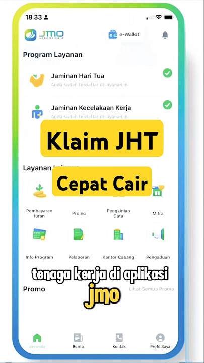 Cara Klaim JHT BPJS Ketenagakerjaan 2025, Langsung Cair Lewat JMO !