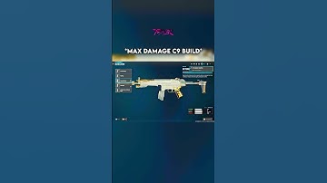 THE *MAX DAMAGE* C9 BUILD on WARZONE 👑 #warzone #callofduty #bo6 #rebirthisland #cod #shorts