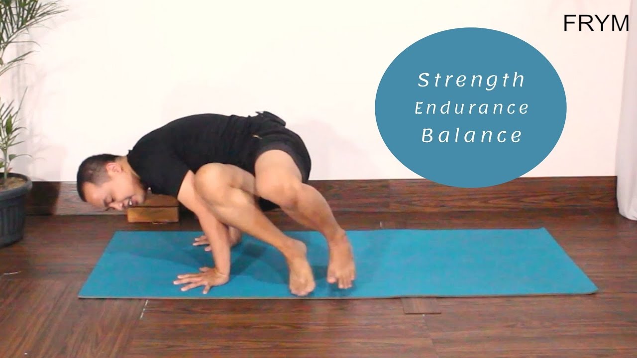 Kelas yoga Bakasana (Arm Balance) untuk melatih Strength, endurance & Balance