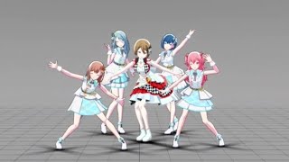 [PJSK] Tokyo Summer Session fixed camera mirrored dance 